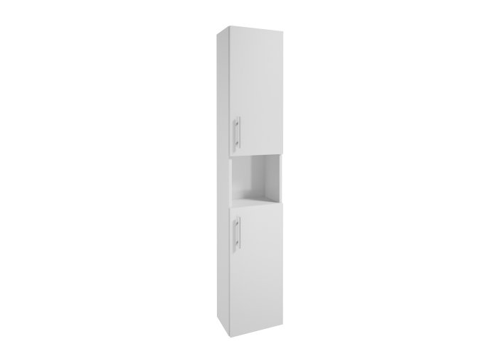 Högskåp Basic 155 cm Vit REN